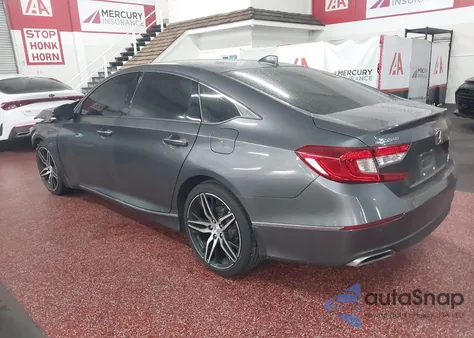 2021 Honda Accord Touring из США, поврежденный, VIN 1HGCV2F9XMA033864